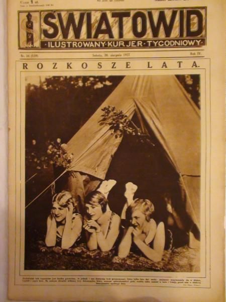 Tygodnik Ilustrowany Światowid Nr 34, 1927 r.