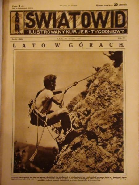 Tygodnik Ilustrowany Światowid Nr 35, 1927 r.