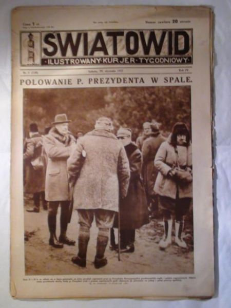Tygodnik Ilustrowany Światowid Nr 5 1927 r.