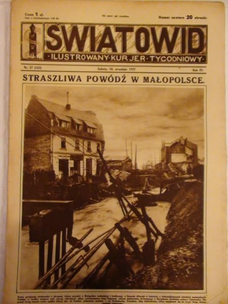Tygodnik Ilustrowany Światowid Nr 37, 1927 r.