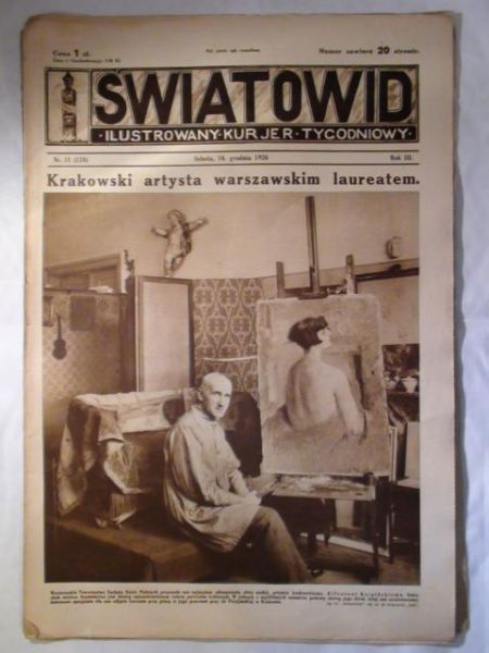 Tygodnik Ilustrowany Światowid Nr 51 1926 r.