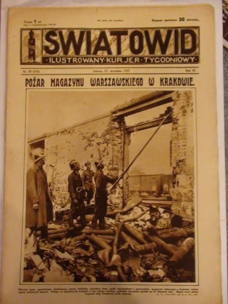 Tygodnik Ilustrowany Światowid Nr 38, 1927 r.