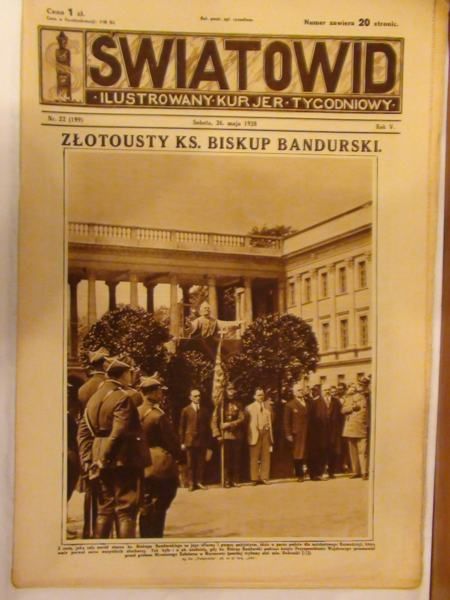 Tygodnik Ilustrowany Światowid Nr 22 1928 r.