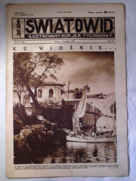 Tygodnik Ilustrowany Światowid Nr 15 1927 r.