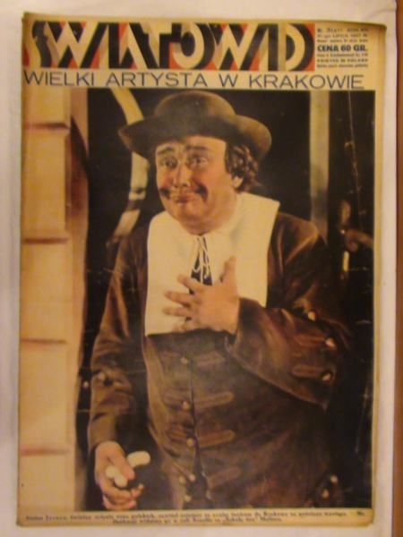 Tygodnik Ilustrowany Światowid Nr 31 1937 r.