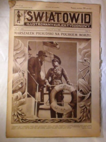Tygodnik Ilustrowany Światowid Nr 29 1928 r.