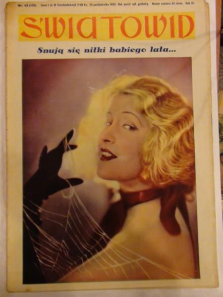 Tygodnik Ilustrowany Światowid Nr 43, 1932 r.