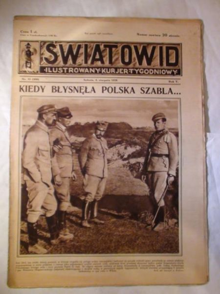 Tygodnik Ilustrowany Światowid Nr 32 1928 r.