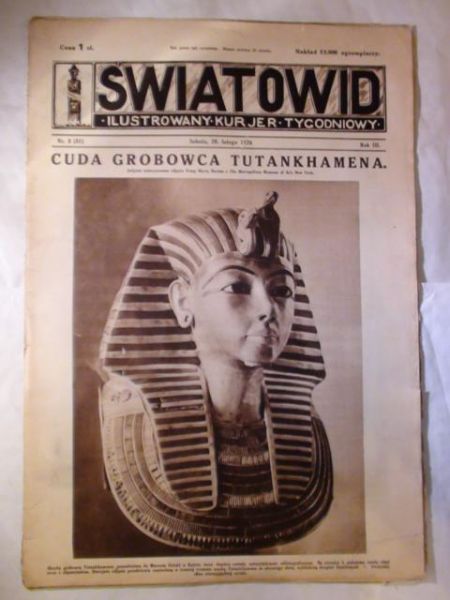 Tygodnik Ilustrowany Światowid Nr 8 1926 r.