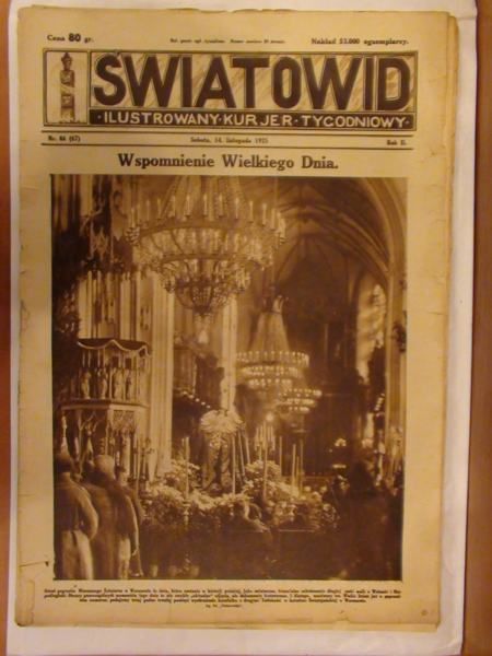 Tygodnik Ilustrowany Światowid Nr 46 1925 r.