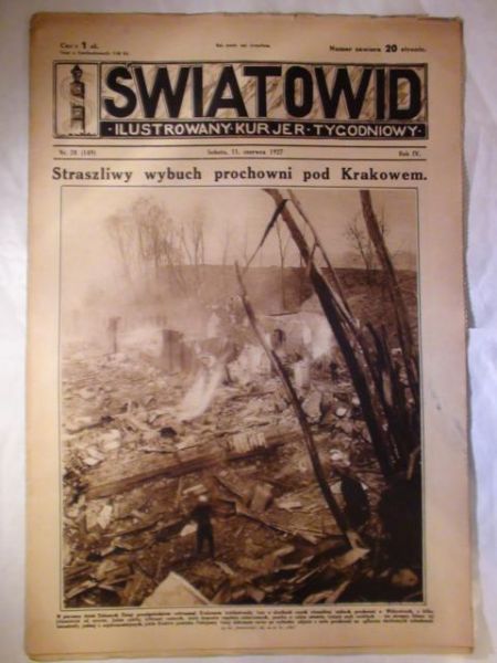 Tygodnik Ilustrowany Światowid Nr 24 1927 r.