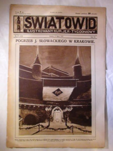 Tygodnik Ilustrowany Światowid Nr 27 1927 r.