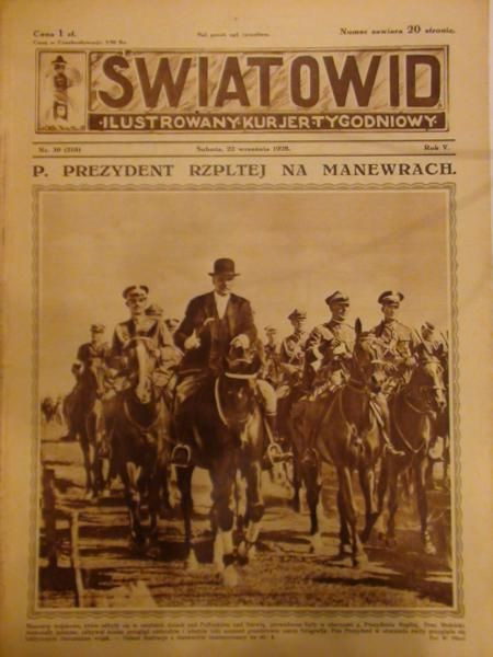 Tygodnik Ilustrowany Światowid Nr 30, 1928 r.