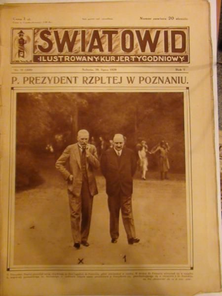 Tygodnik Ilustrowany Światowid Nr 31 1928 r.