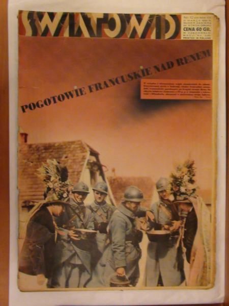 Tygodnik Ilustrowany Światowid Nr 12 1936 r.