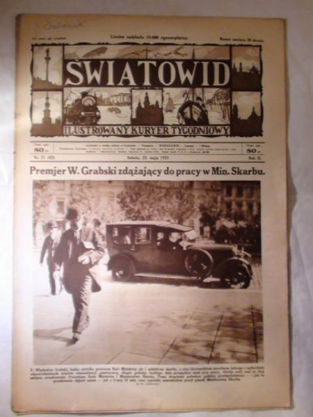 Tygodnik Ilustrowany Światowid Nr 21 1925 r.
