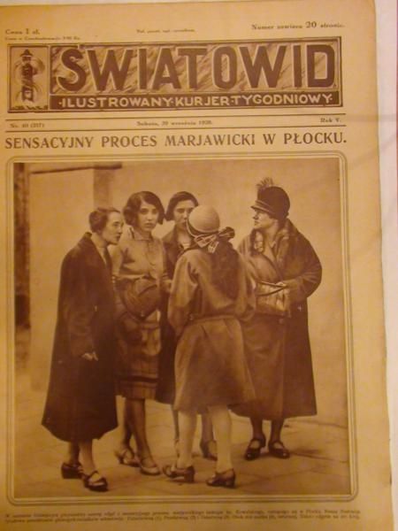 Tygodnik Ilustrowany Światowid Nr 40, 1928 r.