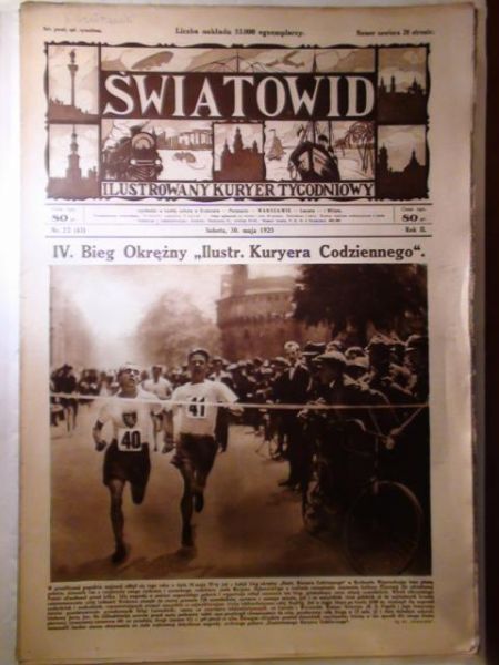 Tygodnik Ilustrowany Światowid Nr 22 1925 r.