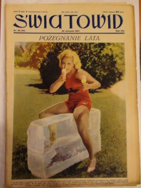 Tygodnik Ilustrowany Światowid Nr 35, 1931 r.