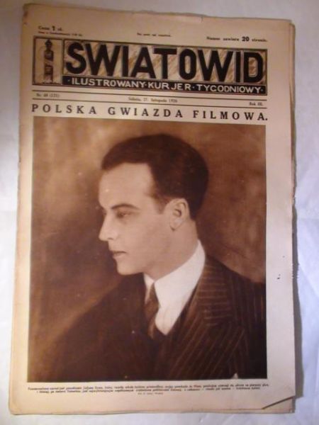 Tygodnik Ilustrowany Światowid Nr 48 1926 r.