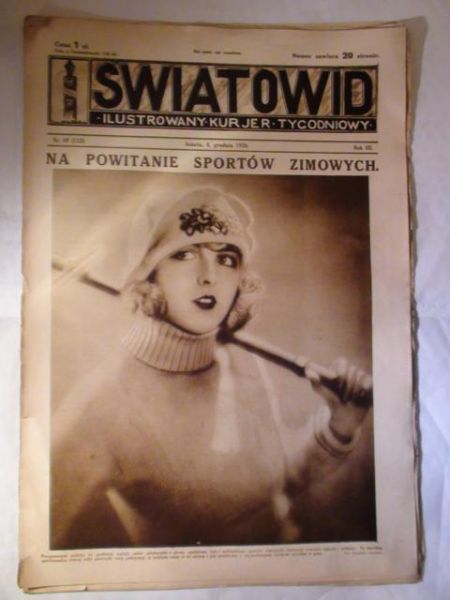 Tygodnik Ilustrowany Światowid Nr 49 1926 r.
