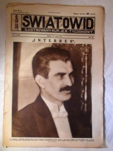 Tygodnik Ilustrowany Światowid Nr 21 1926 r.