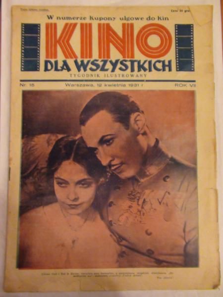 Kino Dla Wszystkich 1931 r.