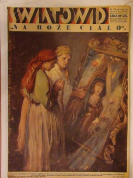Tygodnik Ilustrowany Światowid Nr 22 1937 r.