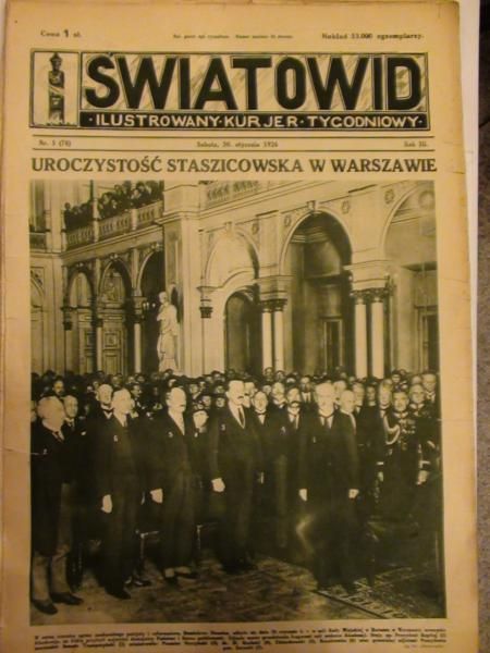 Tygodnik Ilustrowany Światowid Nr 5, 1926 r.
