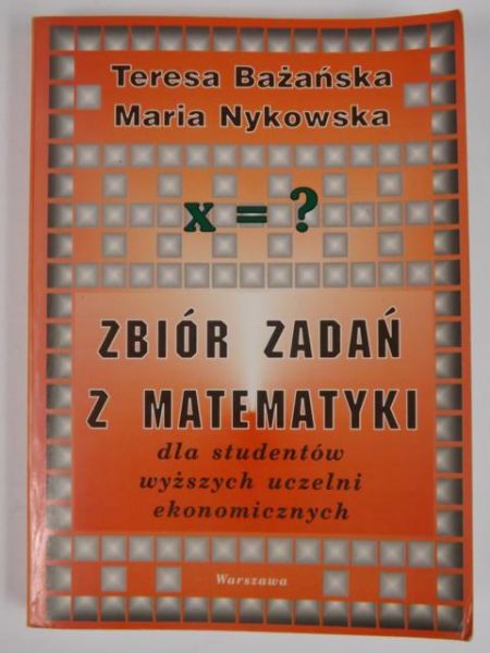Zbiór zadań z matematyki