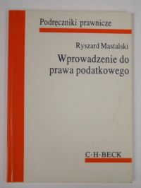 Wprowadzenie do prawa podatkowego