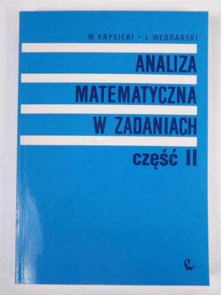 Analiza matematyczna: cz.2