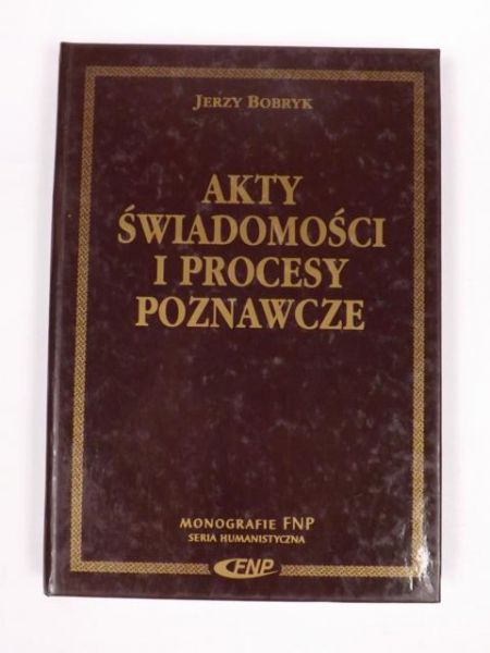 Akty świadomości i procesy poznawcze