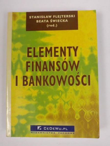Elementy finansów i bankowości
