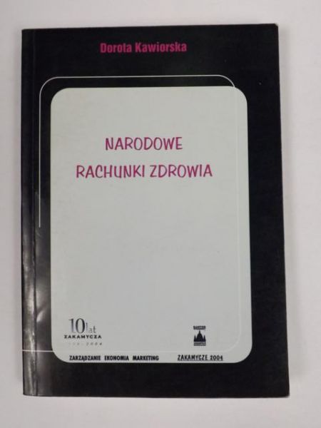 Narodowe rachunki zdrowia
