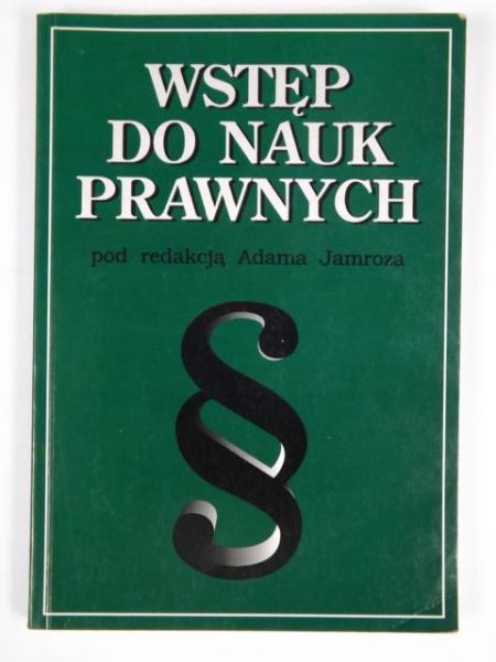 Wstep do nauk prawnych