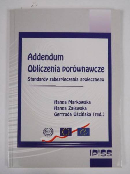 Markowska, Zalewska,  - Addendum obliczenia porównawcze
