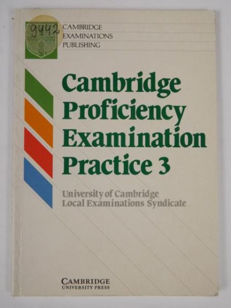 Cambridge Proficiency Examination Practice 3