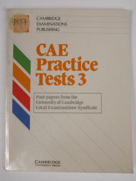 CAE Practice Tests 3. Student's Book