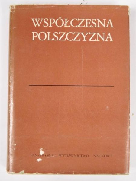 Współczesna polszczyzna