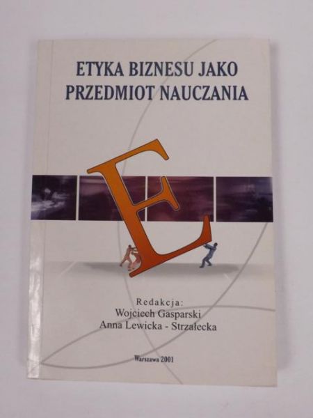 Etyka biznesu jako przedmiot nauczania