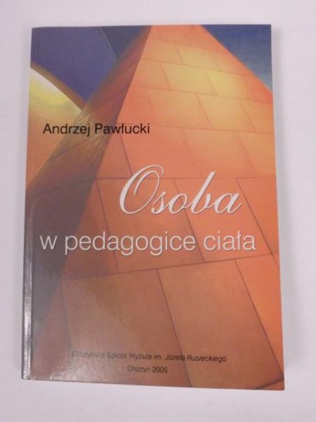 Osoba w pedagogice ciała