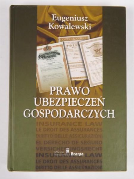 Prawo ubezpieczeń gospodarczych