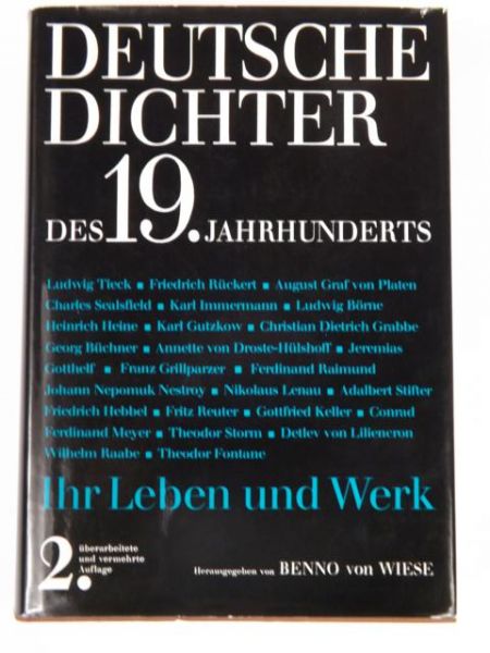 Deutscher Dichter des 19.Jahrhunderts