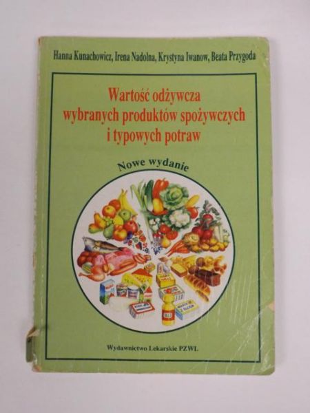 Wartość odżywcza wybranych produktów spożywczych i typowych potraw