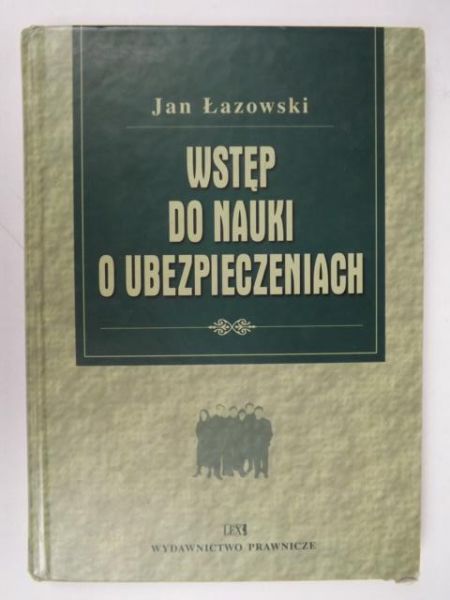 Wstęp do nauki o ubezpieczeniach