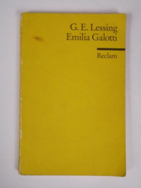 Lessing G. - Galotti Emilia