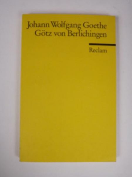 Goethe J. - Gotz von Berlichingen