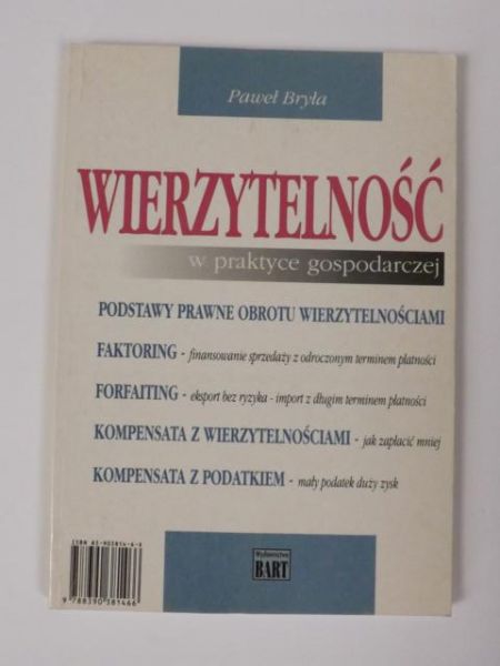 Wierzytelność w praktyce gospodarczej
