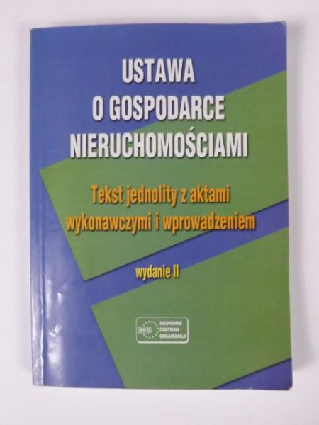 Ustawa o gospodarce nieruchomościami
